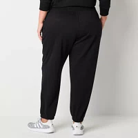 Xersion Womens Mid Rise Plus Jogger Pant