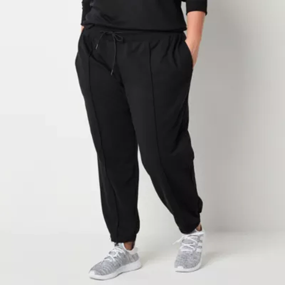 Xersion Womens Mid Rise Plus Jogger Pant