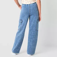 Vanilla Star Big Girls Mid Rise Wide Leg Jean