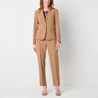 Black Label by Evan-Picone Womens Straight Fit Suit Pants