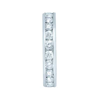 2 CT.T.W. Natural Diamond 14K White Gold Eternity Band