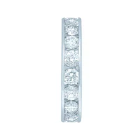 3 CT.T.W. Natural Diamond 14K White Gold Eternity Band