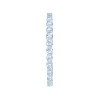 CT.T.W. Natural Diamond 14K White Gold Eternity Band