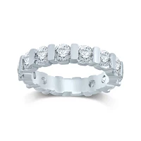 CT.T.W. Natural Diamond 14K White Gold Eternity Band