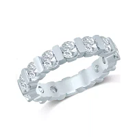 CT.T.W. Natural Diamond 14K White Gold Eternity Band