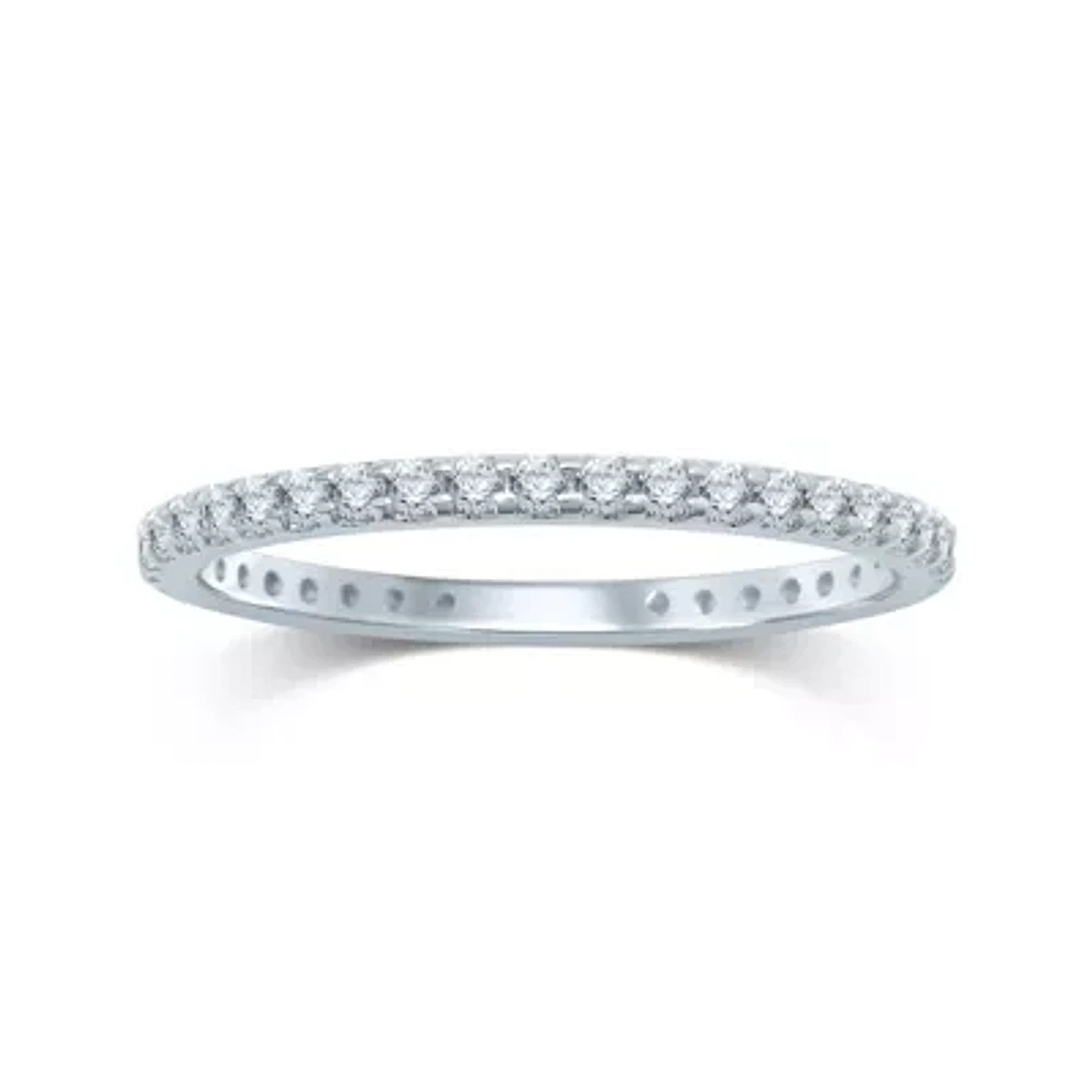 CT.T.W. Natural Diamond 14K White Gold Eternity Band