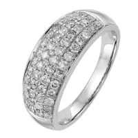 7.5MM 1 CT. T.W. Natural White Diamond 14K Gold Anniversary Band