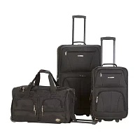 Rockland Spectra 3-pc. Luggage Set-Polka Dot