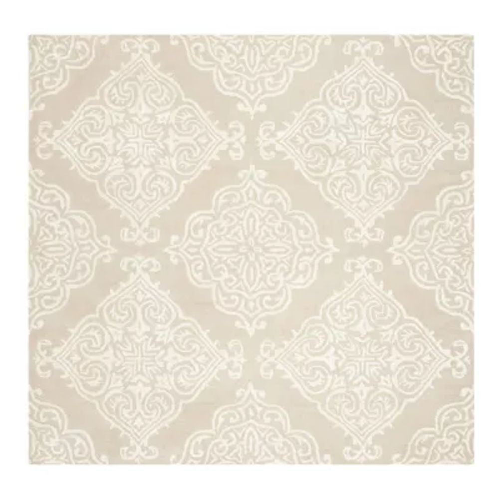 Safavieh Glamour Collection Aubrey Damask Square Area Rug