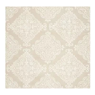 Safavieh Glamour Collection Aubrey Damask Square Area Rug