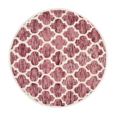 Safavieh Himalaya Collection Alison Abstract Round Area Rug