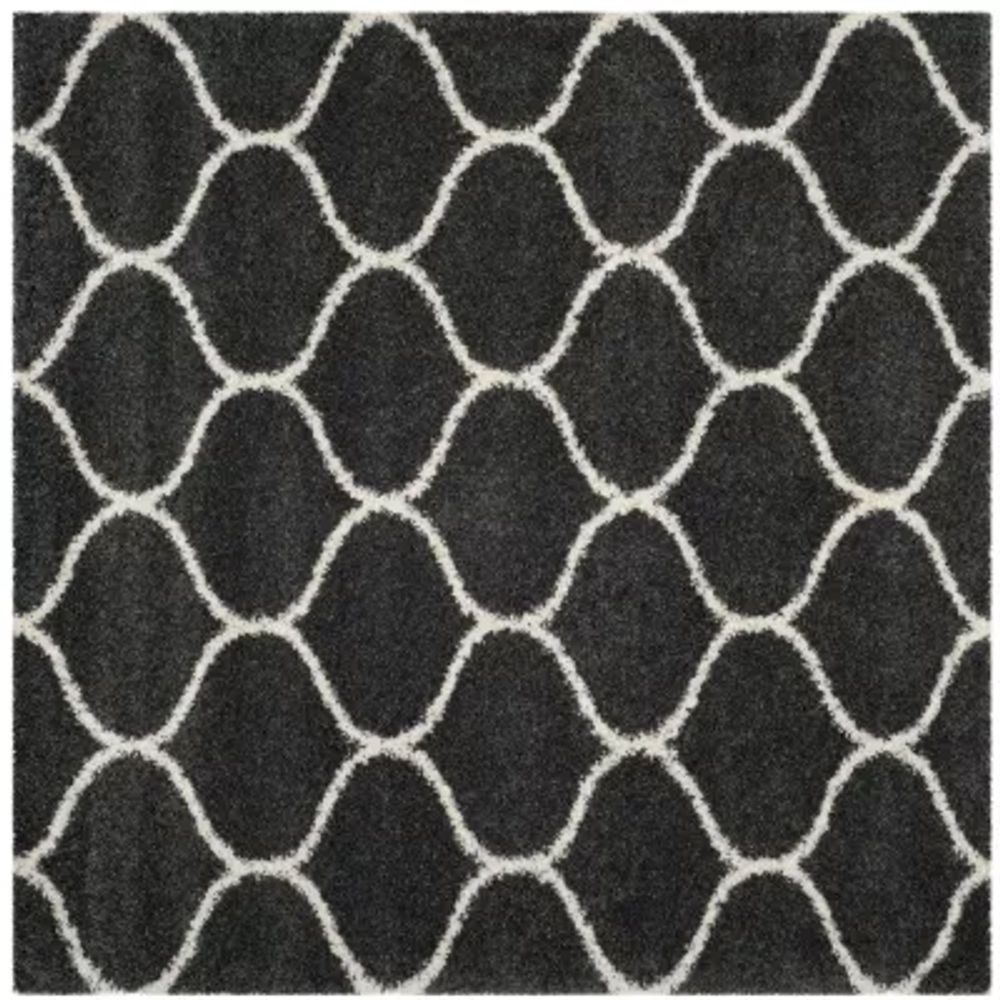 Safavieh Hudson Shag Collection Maria Geometric Square Area Rug