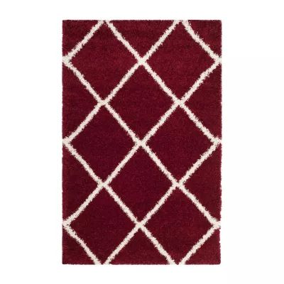 Safavieh Hudson Shag Collection Salome Geometric Area Rug