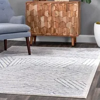 Nuloom Blanca Striped Indoor Rectangular Area Rugs