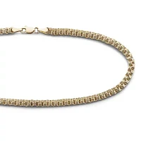 14K Gold 10" Alexandria Ankle Bracelet