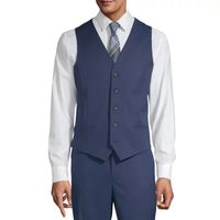 J. Ferrar Ultra Comfort Mens Big and Tall Classic Fit Suit Vests