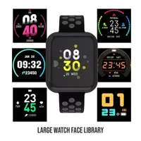 Itouch Air 3 Unisex Adult Black Smart Watch 500006b-4-51-G02