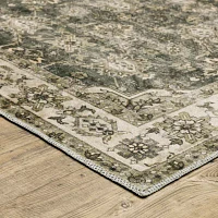 Covington Home Mirabelle Faded Oriental Washable 2'X8' Indoor Rectangular Runner