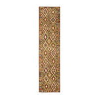 Covington Home Mirabelle Tribal Inspirations Geometric Washable 2'X8' Indoor Rectangular Runner