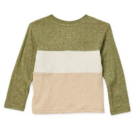 Okie Dokie Toddler & Little Boys Long Sleeve Henley Shirt