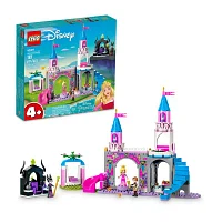 Disney Auroras Castle Building Toy Set (187 Pieces)