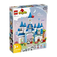 Duplo Disney 3In1 Magic Castle Building Toy Set (160 Pieces)