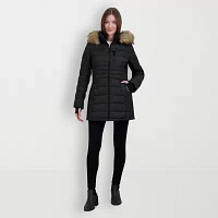 Hfx Womens Removable Hood Heavyweight Puffer Jacket