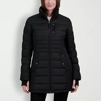 Hfx Womens Removable Hood Heavyweight Puffer Jacket