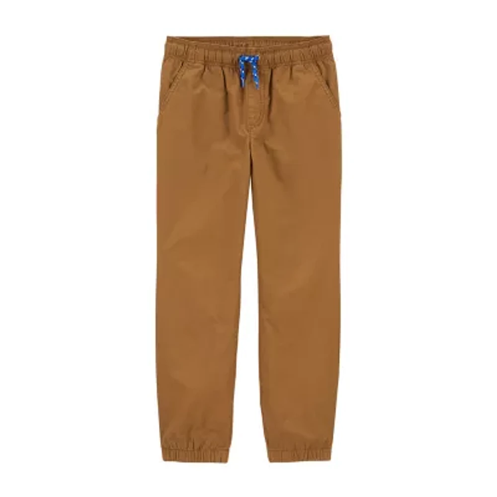 Carter's Little & Big Boys Cuffed Pull-On Pants