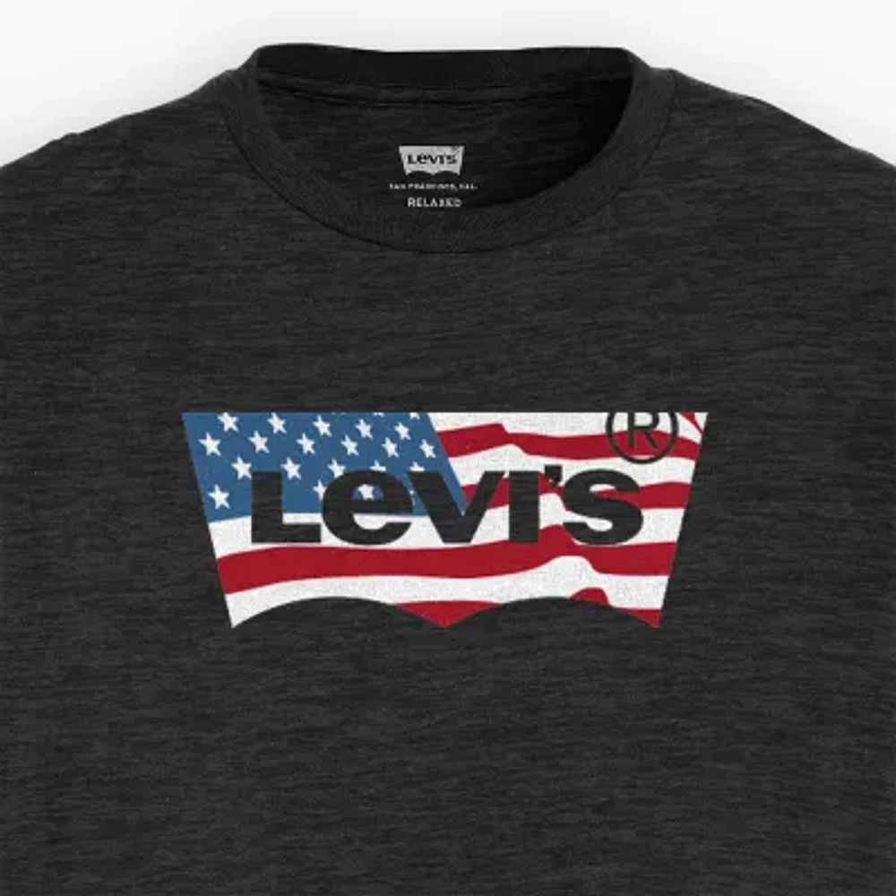 Levi's Mens Crew Neck Short Sleeve Relaxed Fit T-Shirt