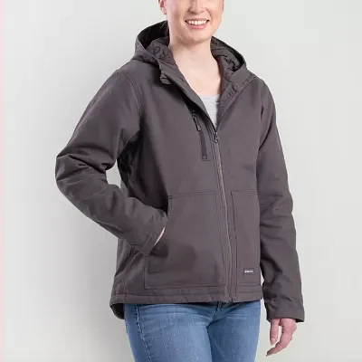 Berne Softstone Modern Duck Womens Hooded Midweight Jacket