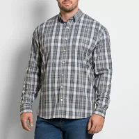 Van Heusen Big and Tall Mens Classic Fit Long Sleeve Button-Down Shirt