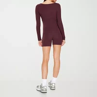 Forever 21 Long Sleeve Romper-Juniors