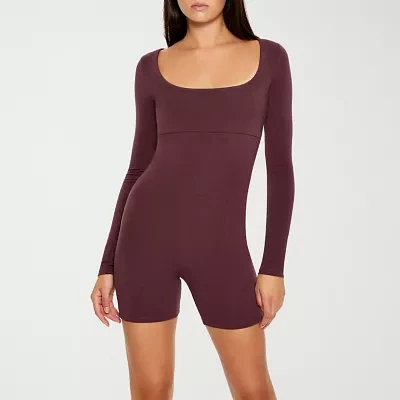 Forever 21 Long Sleeve Romper-Juniors