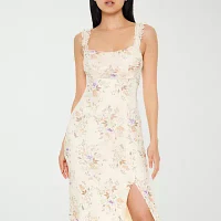 Forever 21 Womens Sleeveless Floral Slip Dress Juniors