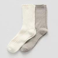 Mixit 2 Pair Crew Socks Womens