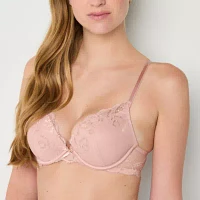 Ambrielle Convertible Lace Push Up Bra