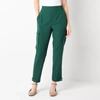 Stylus Womens Cuffed Cargo Pant