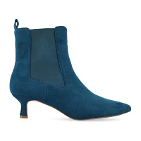 Journee Collection Womens Tenlee Kitten Heel Booties