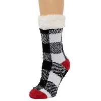 Cuddl Duds Womens 1 Pair Slipper Socks