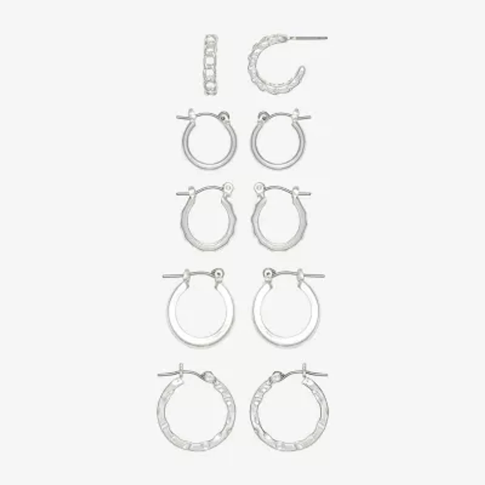 Mixit 5 Pair Earring Set