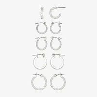 Mixit 5 Pair Earring Set