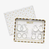 Mixit 5 Pair Earring Set