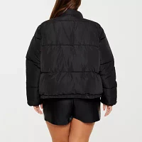 Forever 21 Lightweight Womens Juniors Plus Puffer Jacket