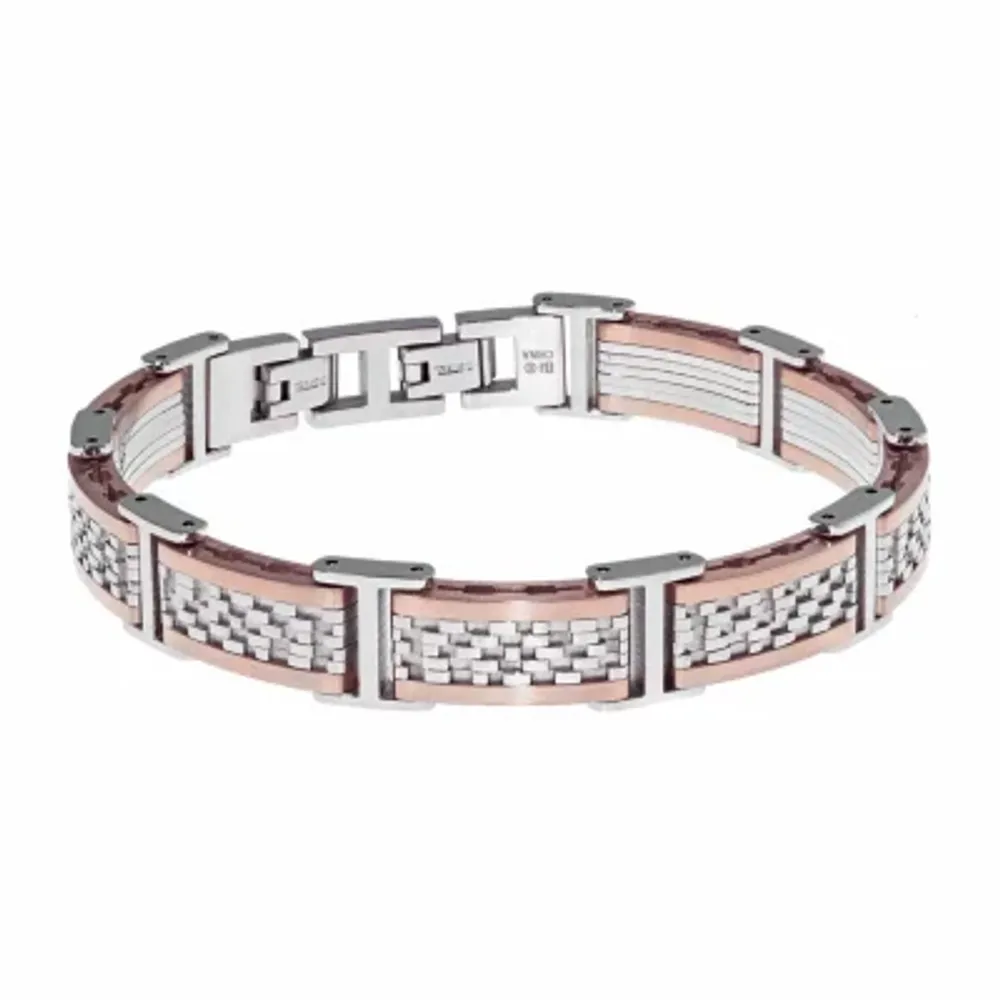 Stainless Steel 8 1/ Inch Link Link Bracelet