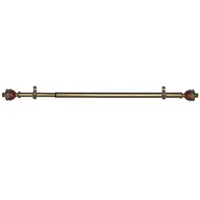 Camino ¾" Adjustable Curtain Rod with Ava Finial