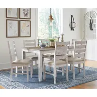 Signature Design by Ashley® Skempton 7-Piece Dining Table and Chairs Set