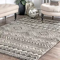 Nuloom Becky Banded Indoor Rectangular Area Rug