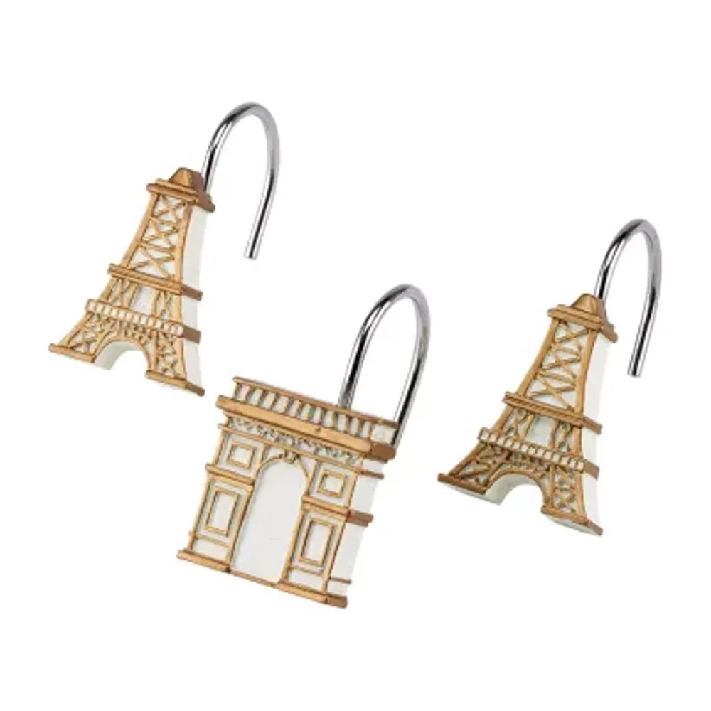 Avanti Paris Botanique Shower Curtain Hooks