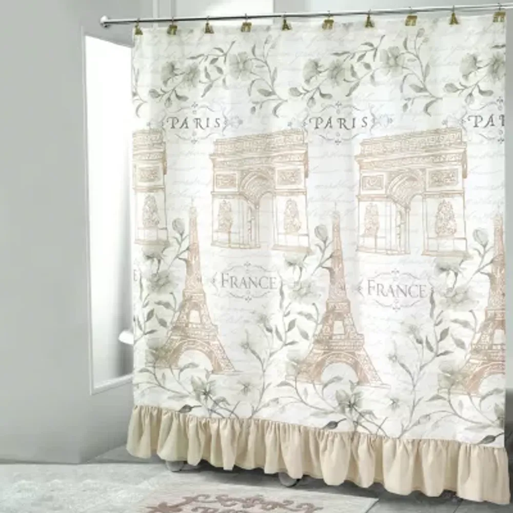 Avanti Paris Botanique Shower Curtain